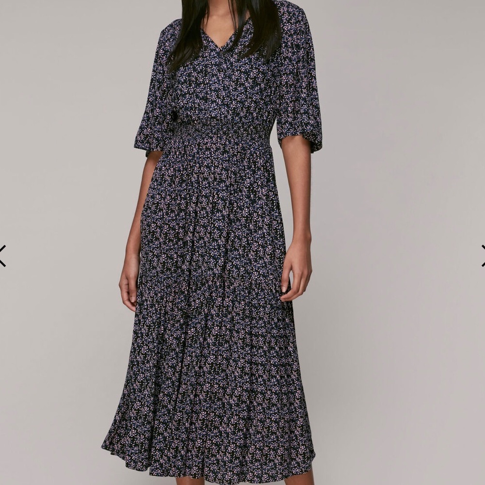 Whistles Kinetic Floral Dress